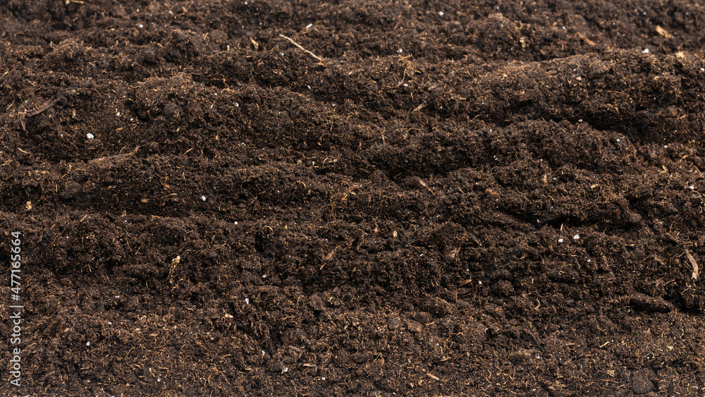 Soil for plant isolated on white background. Soil for plant isolated on white background.