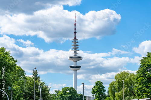 Heinrich-Hertz-Turm in Hamburg St. Pauli, Germany