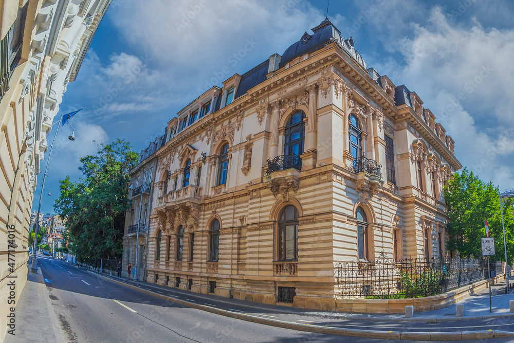 Old historic building, Bucharest, Romania