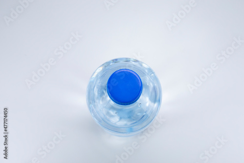 bottle of water. Isolated on white background