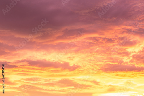 Fototapeta Naklejka Na Ścianę i Meble -  Colorful sunset in the sky.