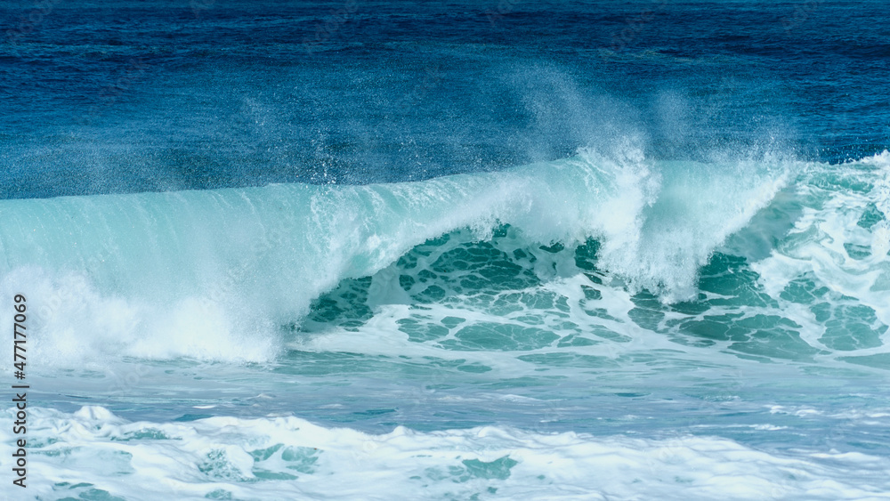 Fototapeta premium waves on the north coast of Gran Canaria