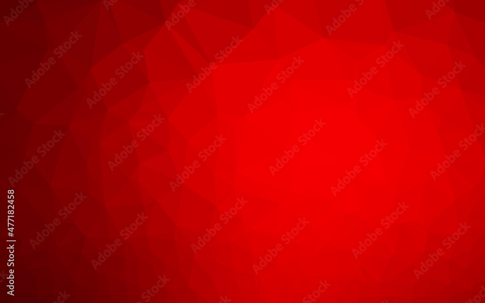 Light Red vector abstract polygonal layout. Light Red vector abstract polygonal layout.