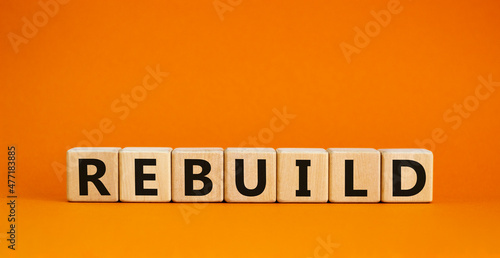 Foto Rebuild and build symbol