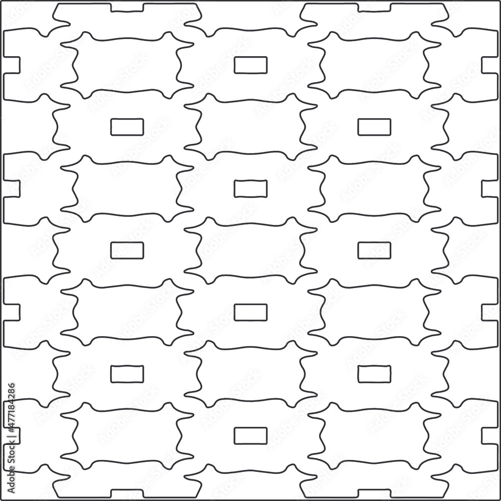 
Vector pattern with symmetrical elements . Repeating geometric tiles from striped elements.Monochrome stylish texture.Black and 
white pattern for wallpapers and backgrounds.