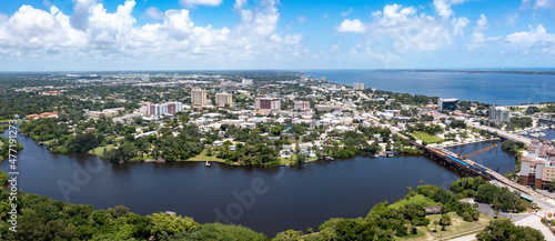 Fotografia Melbourne Florida Aerial View 2021