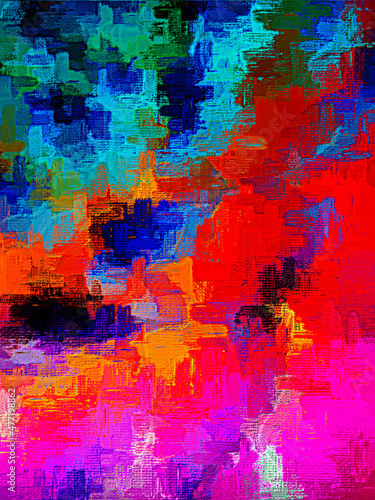 obscuration illustration color screensaver for desktop