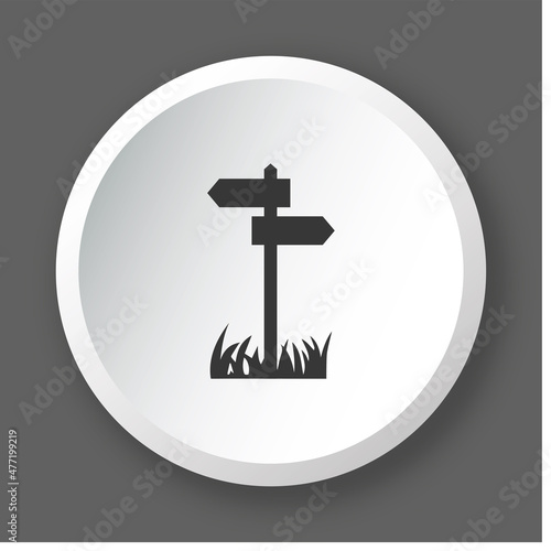 Logo chemin pédestre.