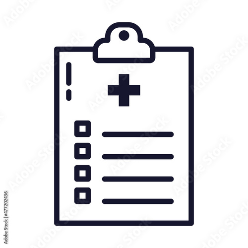 medicine clipboard icon