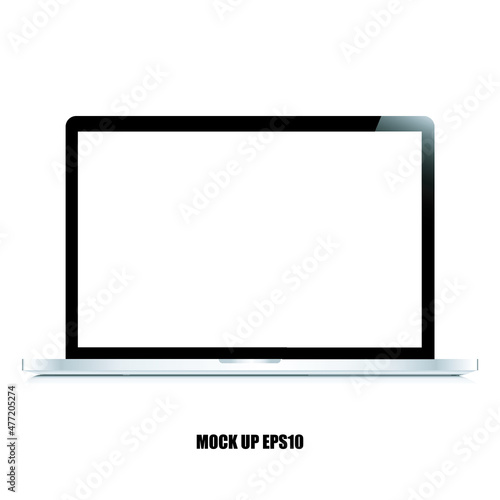 monitor vector ,mockup monitor , screen monitor , EPS10