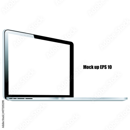 monitor vector ,mockup monitor , screen monitor , EPS10