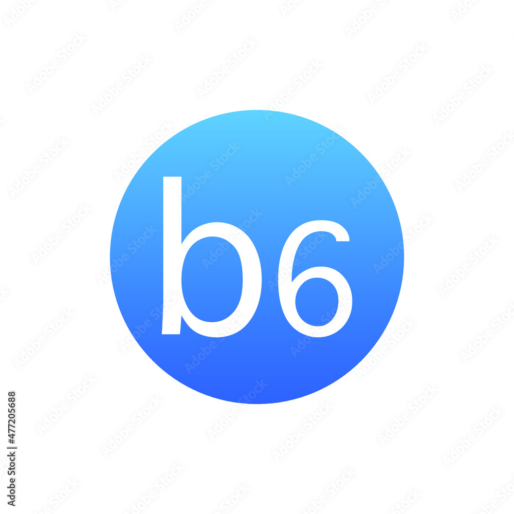 Vitamin b6 pill icon. Pyridoxine nutrition care. Blue drop essence. Isolated blue vector symbol of b6 vitamin medicine. Vector illustration Vitamin b6 pill icon. Pyridoxine nutrition care. Blue drop essence. Isolated blue vector symbol of b6 vitamin medicine. Vector illustration
