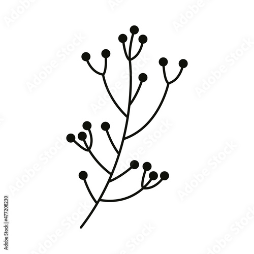 black branch design