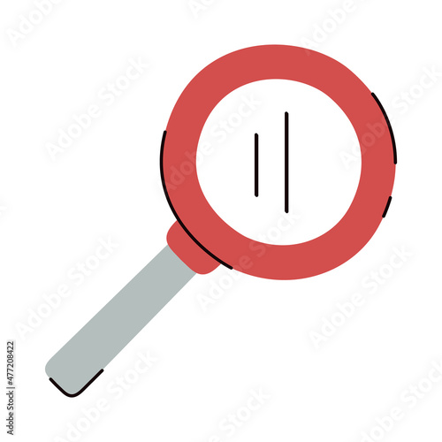 red loupe design