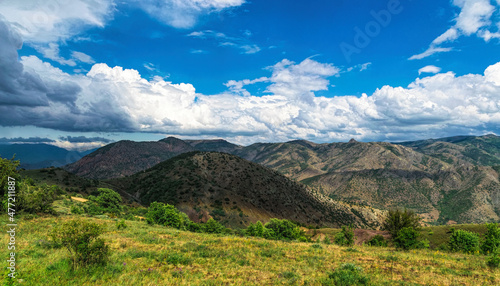 Picturesque mountain landscape , Mediterranean landscape