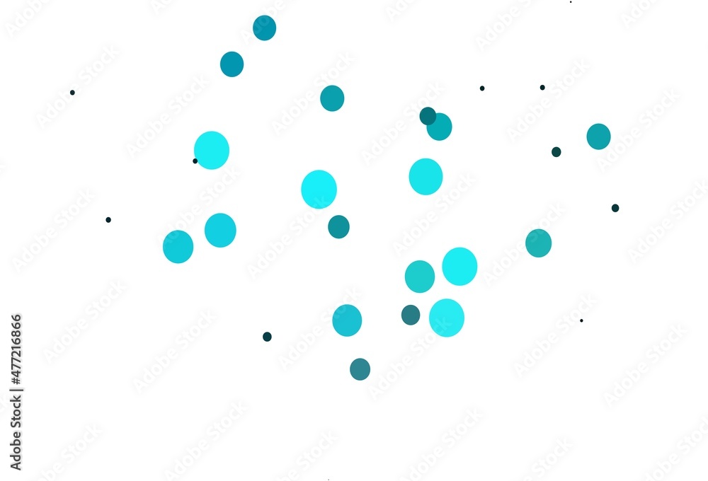 Light Blue, Green vector layout with circle shapes. Light Blue, Green vector layout with circle shapes.
