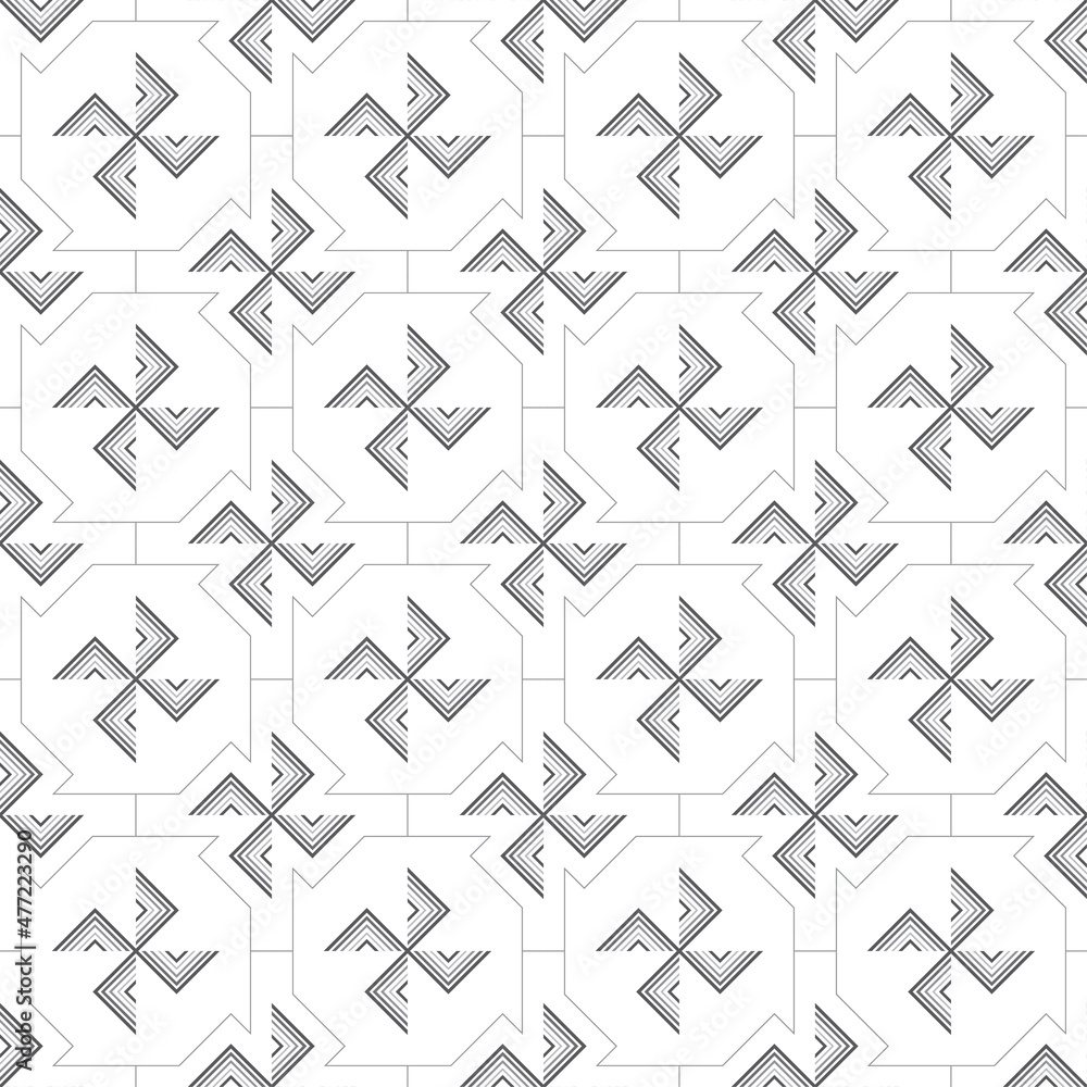 Vintage Geometric seamless pattern