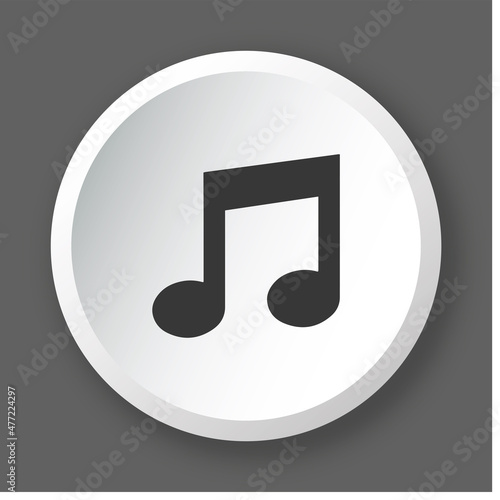 Logo note de musique.