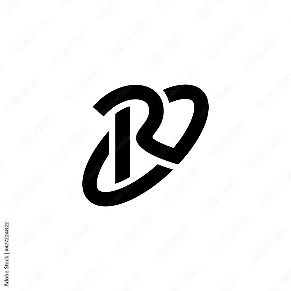 letter R initial monogram logo icon vector template letter R initial monogram logo icon vector template