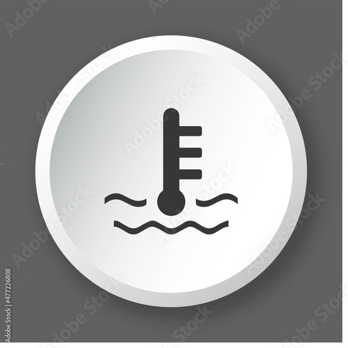 Logo température moteur.