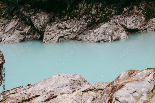 river in the mountains