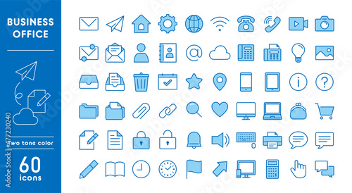 ビジネスのアイコンセット