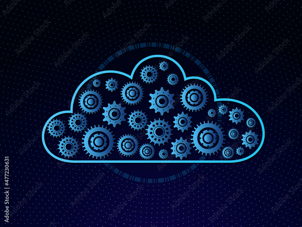 2d illustration abstract cloud background 2d illustration abstract cloud background
