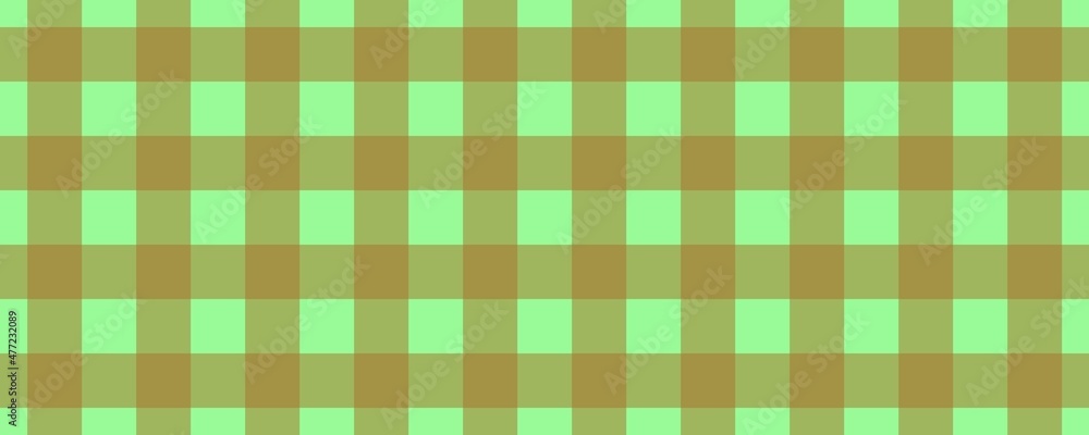Banner, plaid pattern. Pale Green on Brown color. Tablecloth pattern. Texture. Seamless classic pattern background. Banner, plaid pattern. Pale Green on Brown color. Tablecloth pattern. Texture. Seamless classic pattern background.