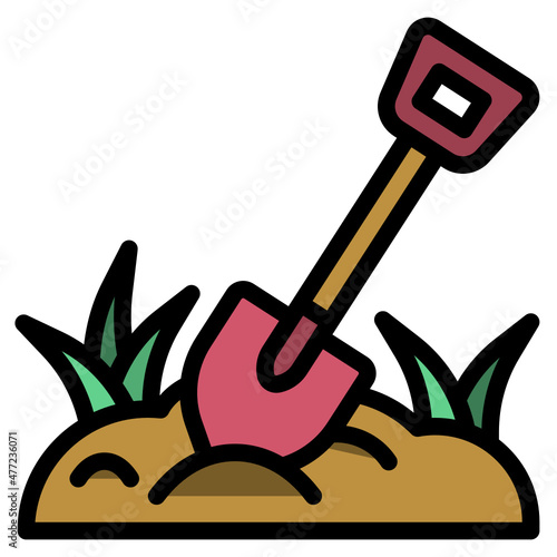 digging