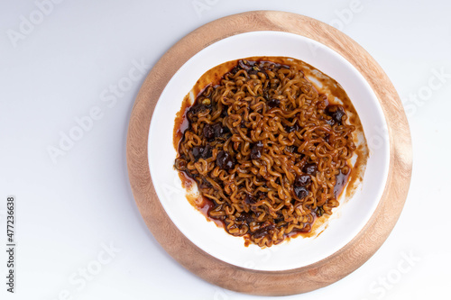 Jajangmyeon Korean Instant Noodles Black Noodles