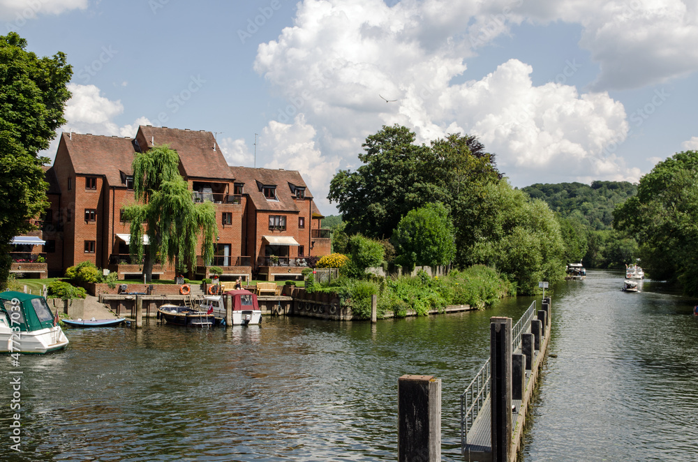Apartments overlooking the River Thames at Marlow, Buckinghamshire