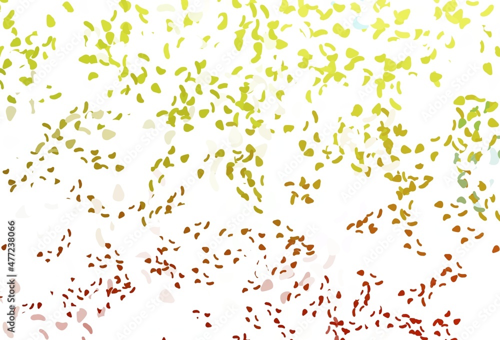 Light green, red vector template with memphis shapes. Light green, red vector template with memphis shapes.