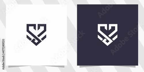 letter ss logo design template