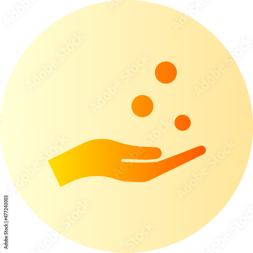 cash gradient icon