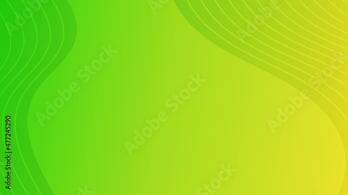 Modern colorful gradient background with wave lines