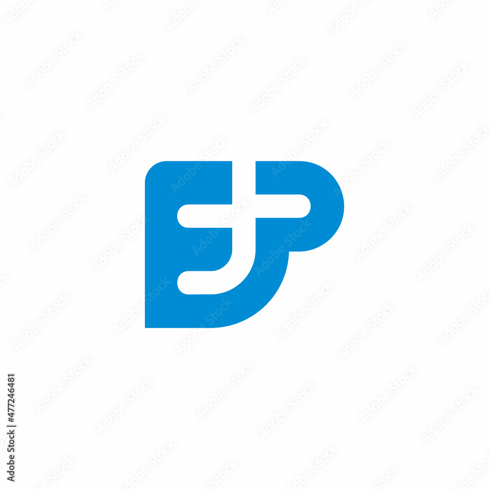letters ftp simple geometric logo vector letters ftp simple geometric logo vector