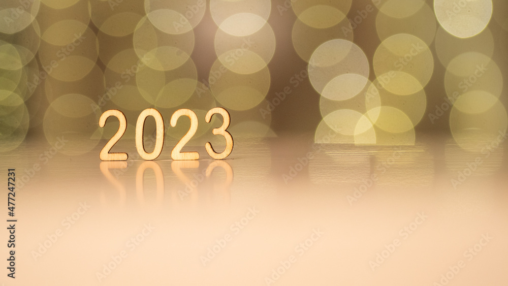 nowy rok 2023, napis, szczęśliwego nowego roku, happy new year, new year	 - obrazy, fototapety, plakaty 