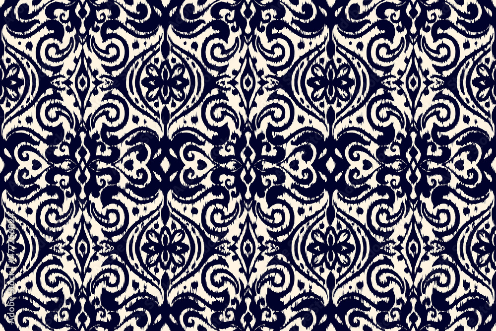 Vector seamless ethnic pattern. Tribal and geometric motifs. Vintage decorative ornament element texture print for textile, fabric, paper, tile, wallpaper background or web design illustration. Vector seamless ethnic pattern. Tribal and geometric motifs. Vintage decorative ornament element texture print for textile, fabric, paper, tile, wallpaper background or web design illustration.