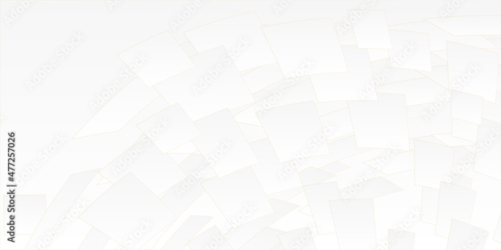 Obraz premium Abstract white and gold background
