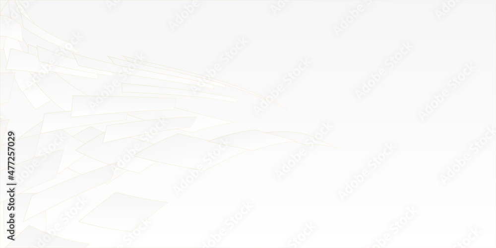 Abstract white and gold background Abstract white and gold background