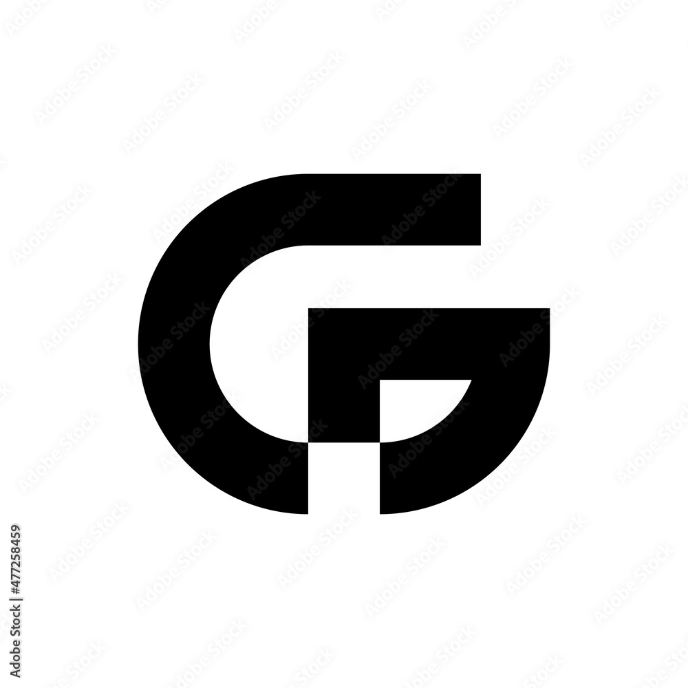 Letter G logo. Icon design. Template elements. Geometric abstract logos Letter G logo. Icon design. Template elements. Geometric abstract logos