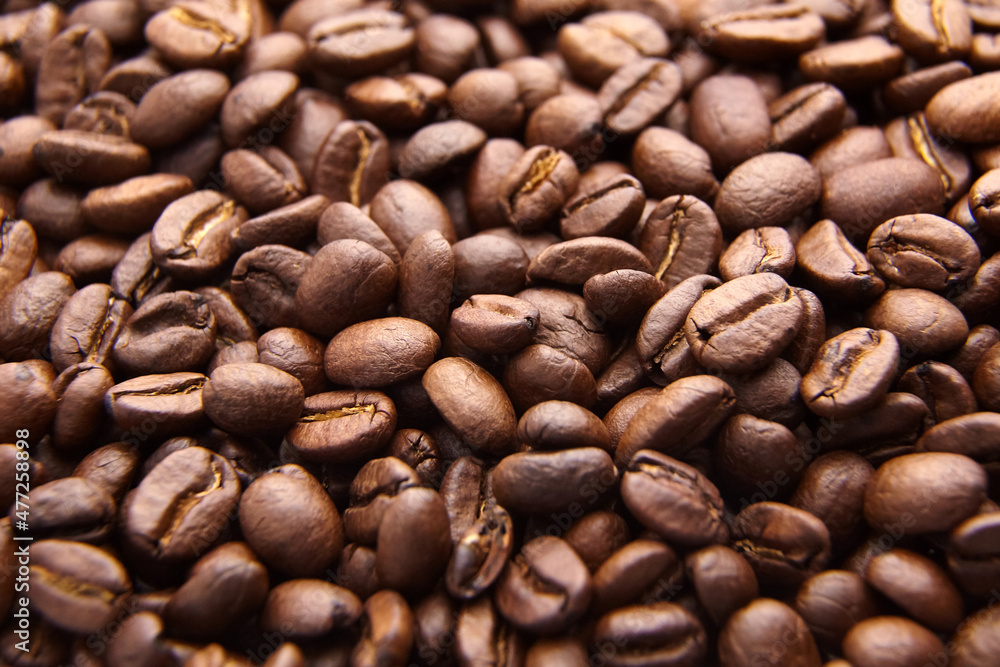 roasted coffee beans background roasted coffee beans background