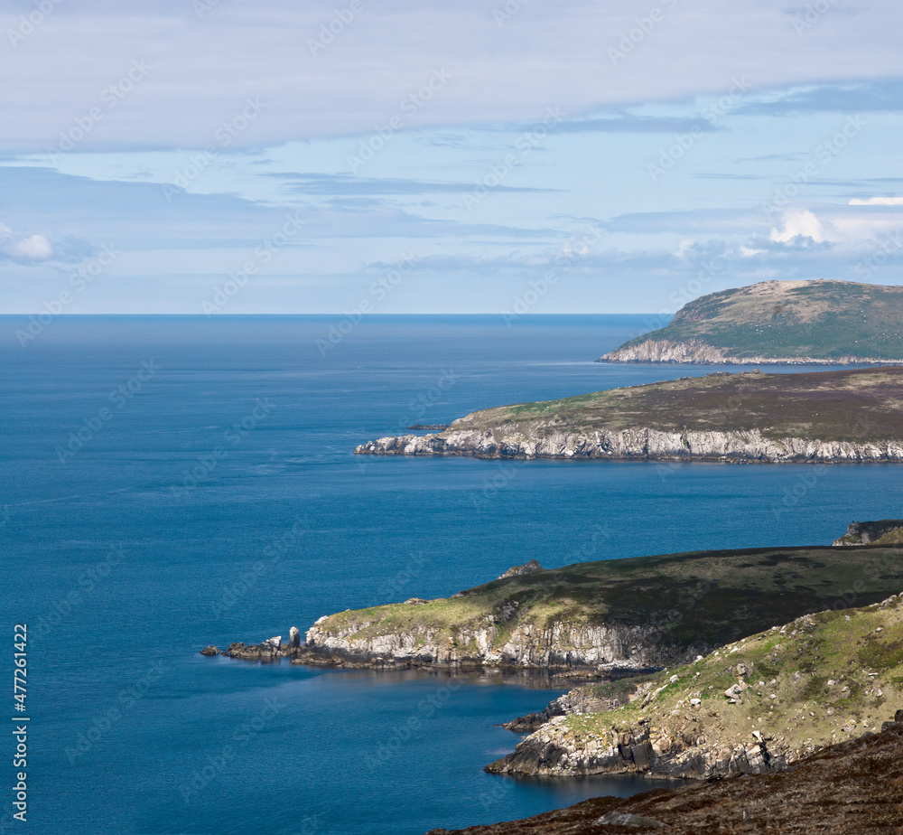 Fototapeta premium View of Chowiet Island, Semidi Islands, Gulf of Alaska, USA