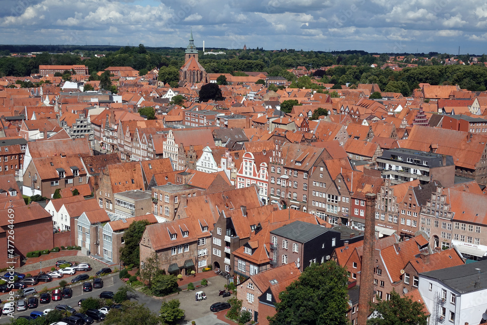 Blick auf Lüneburg