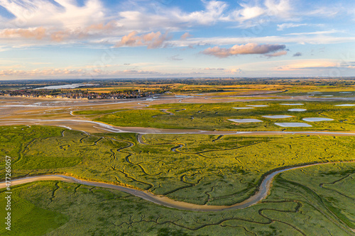 Survol de la baie de somme