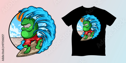 mock up t shirt with free design vector