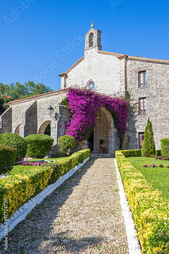 La Barquera virgin church in San Vicente, Cantabria
