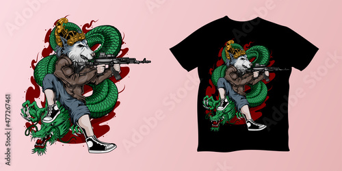mock up t shirt with free design vector
