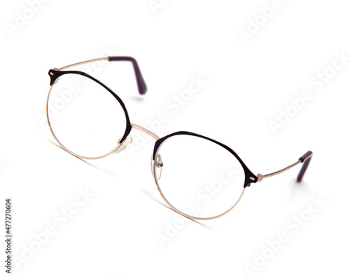 Glasses for vision-women's Glasses. on white background