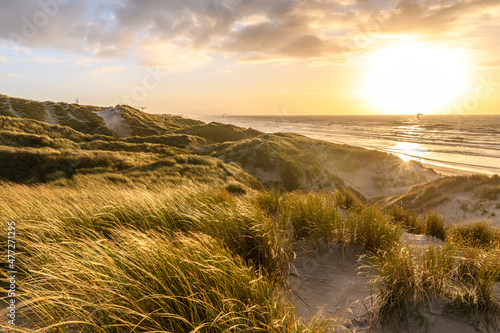 Plage de Picardie entre Fort-Mahon et Quend-Plage - Vue a  rienne